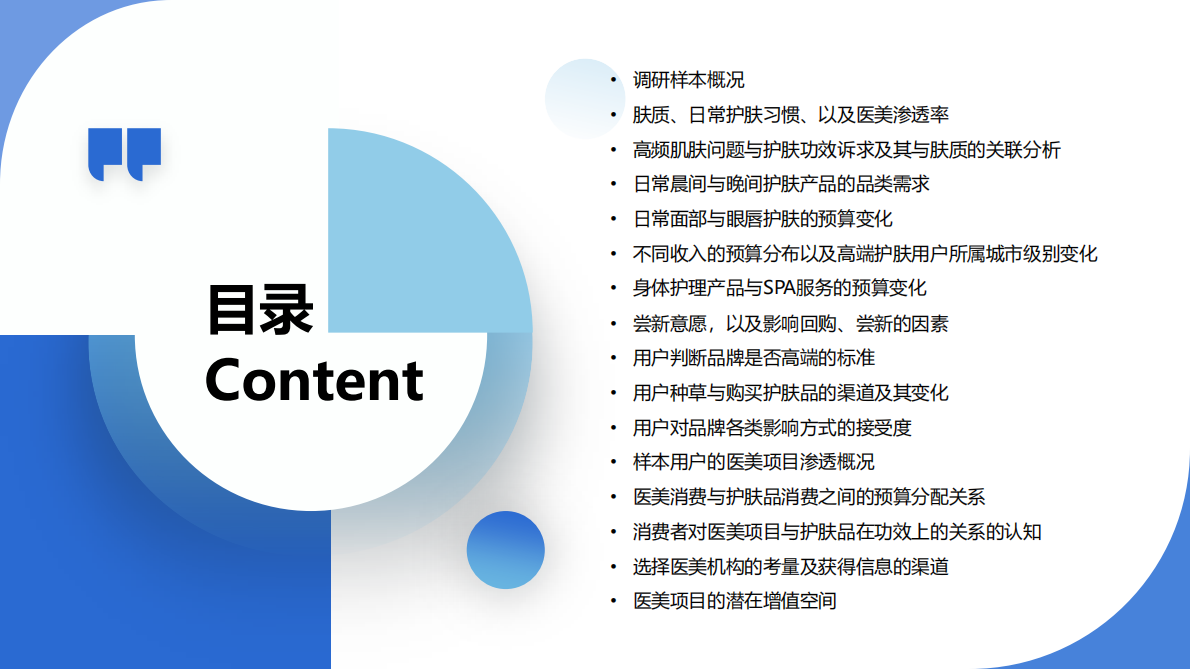 用户说：2025年(护肤 医美）消费偏好用户调研报告 第4页