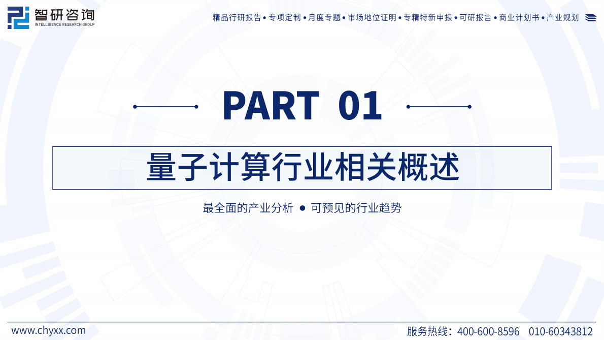 智研咨询：2025年中国量子计算产业市场现状及发展前景研究报告 第3页