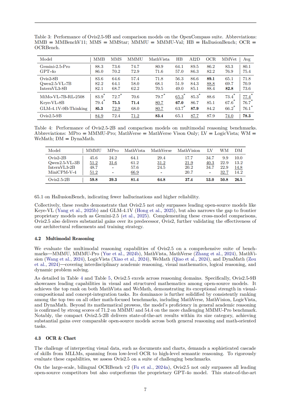 阿里云：2025年Ovis2.5技术报告（英文版） 第7页