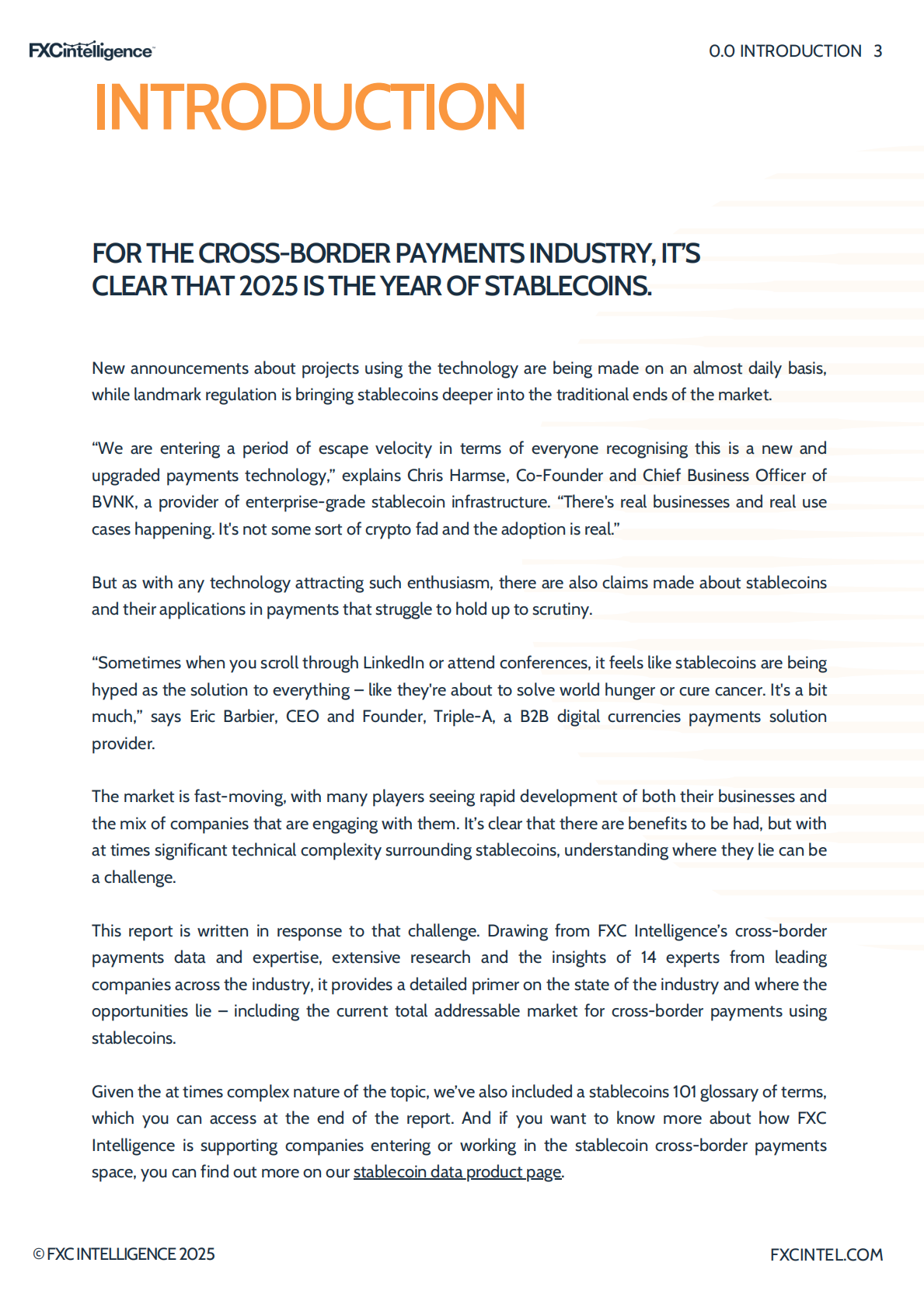 FXC Intelligence：2025年跨境支付中的稳定币状况研究报告（英文版） 第3页