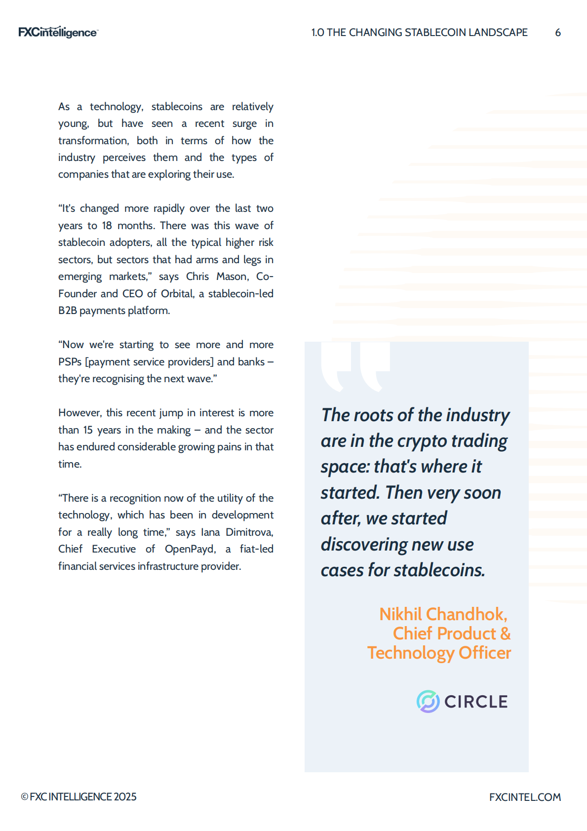 FXC Intelligence：2025年跨境支付中的稳定币状况研究报告（英文版） 第6页