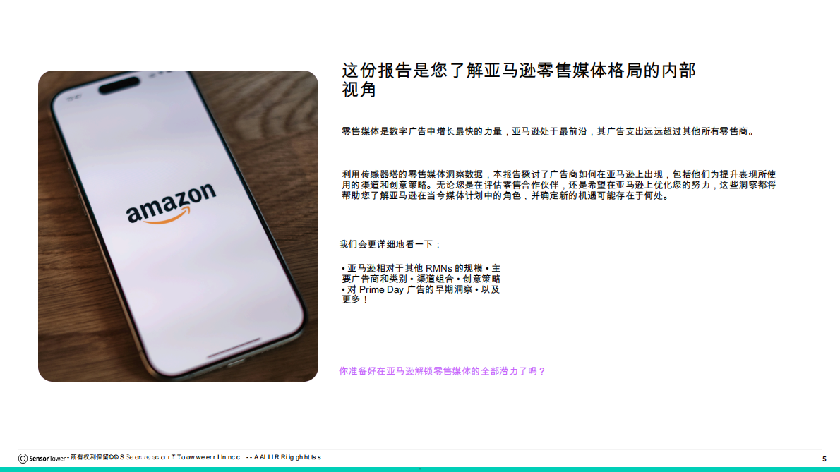 SensorTower：1H 2025亚马逊零售媒体：品牌如何出现在领先的零售媒体网络内部揭秘 第5页
