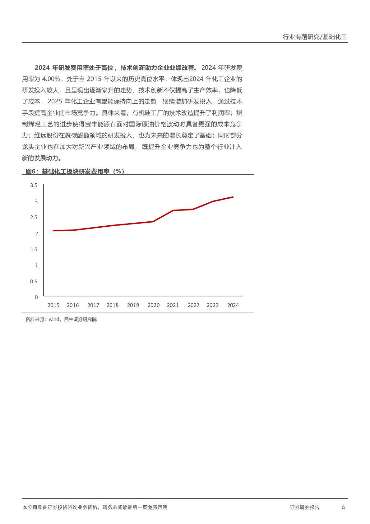 2025年PPI、PC,MDI、PTE、有机硅、钛白粉涤纶长丝化工行业研究报告 第5页