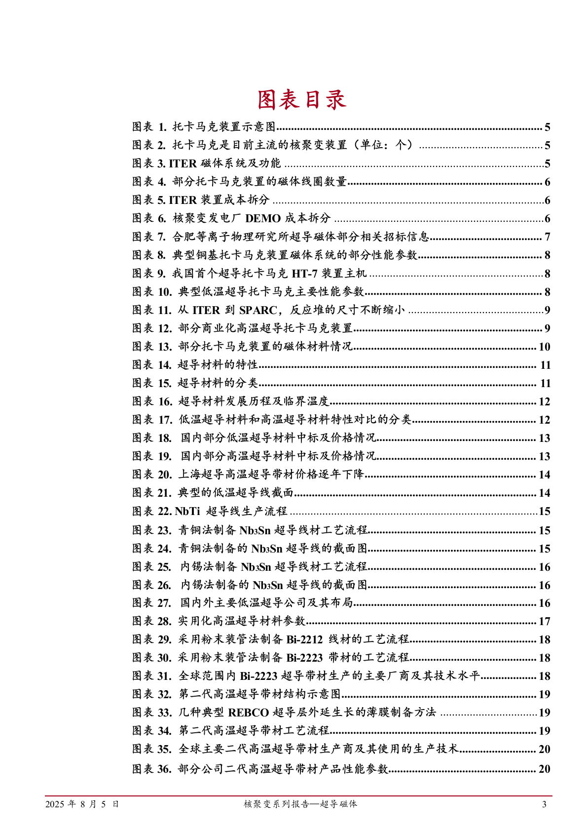 2025年超导磁体核聚变材料市场发展行业研究报告 第3页