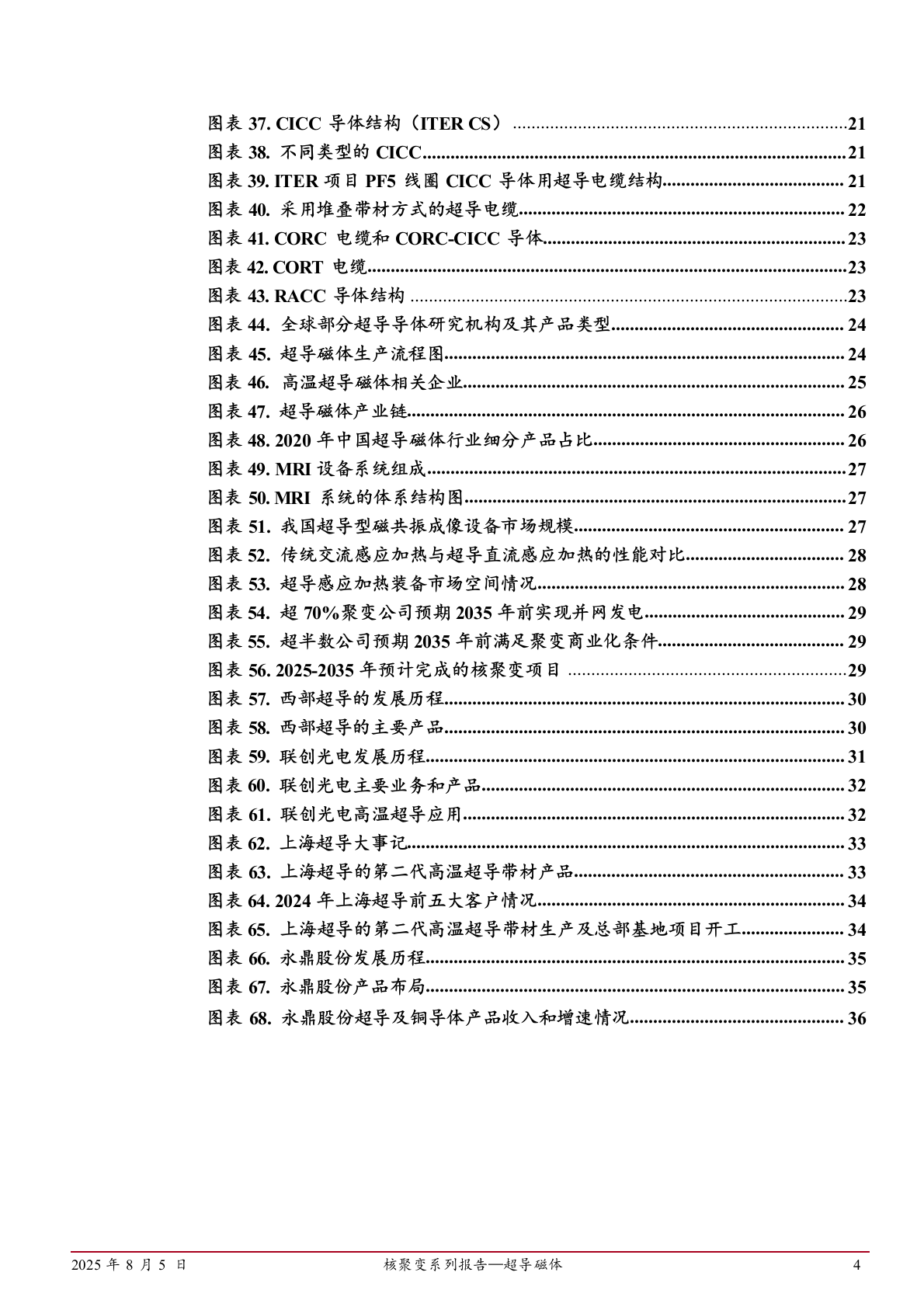 2025年超导磁体核聚变材料市场发展行业研究报告 第4页