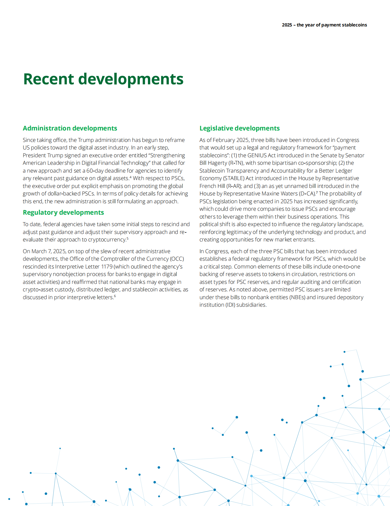 德勤：2025美国支付稳定币之年：监管动态、风险框架与市场机遇报告（英文） 第3页