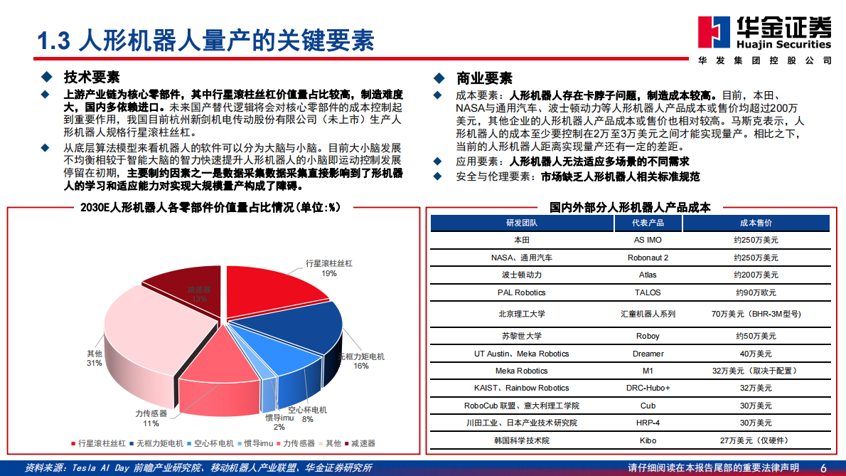 华金证券：机器人系列深度报告：具身智能大时代，算力芯片筑底座 第6页