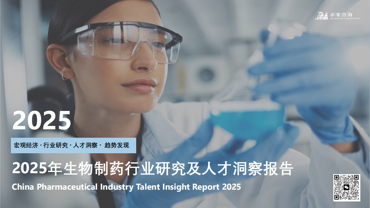 赤象咨询：2025生物医药行业研究及人才洞察报告 第1页