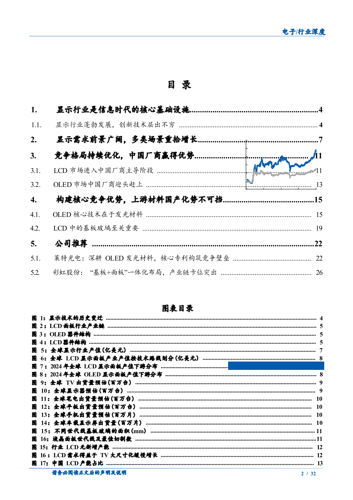 2025年国内电子行业面板材料显示行业市场发展前景行业研究报告 第2页