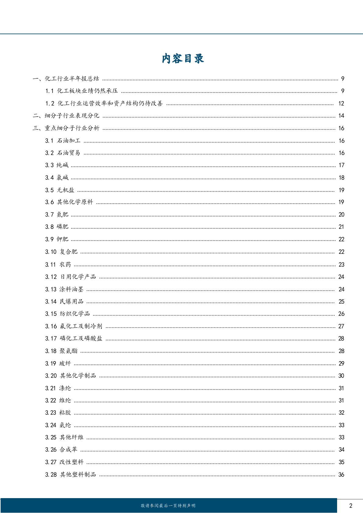 2025年基础化工全细分行业市场发展研究报告 第2页