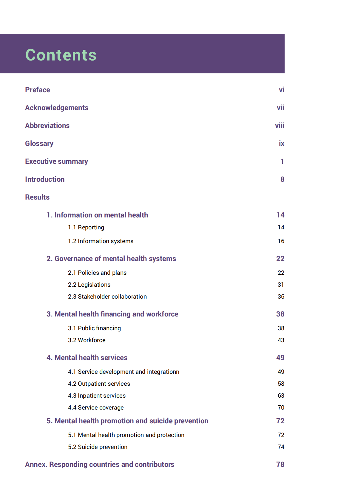WHO世界卫生组织：2024年心理健康地图集（英文版） 第5页