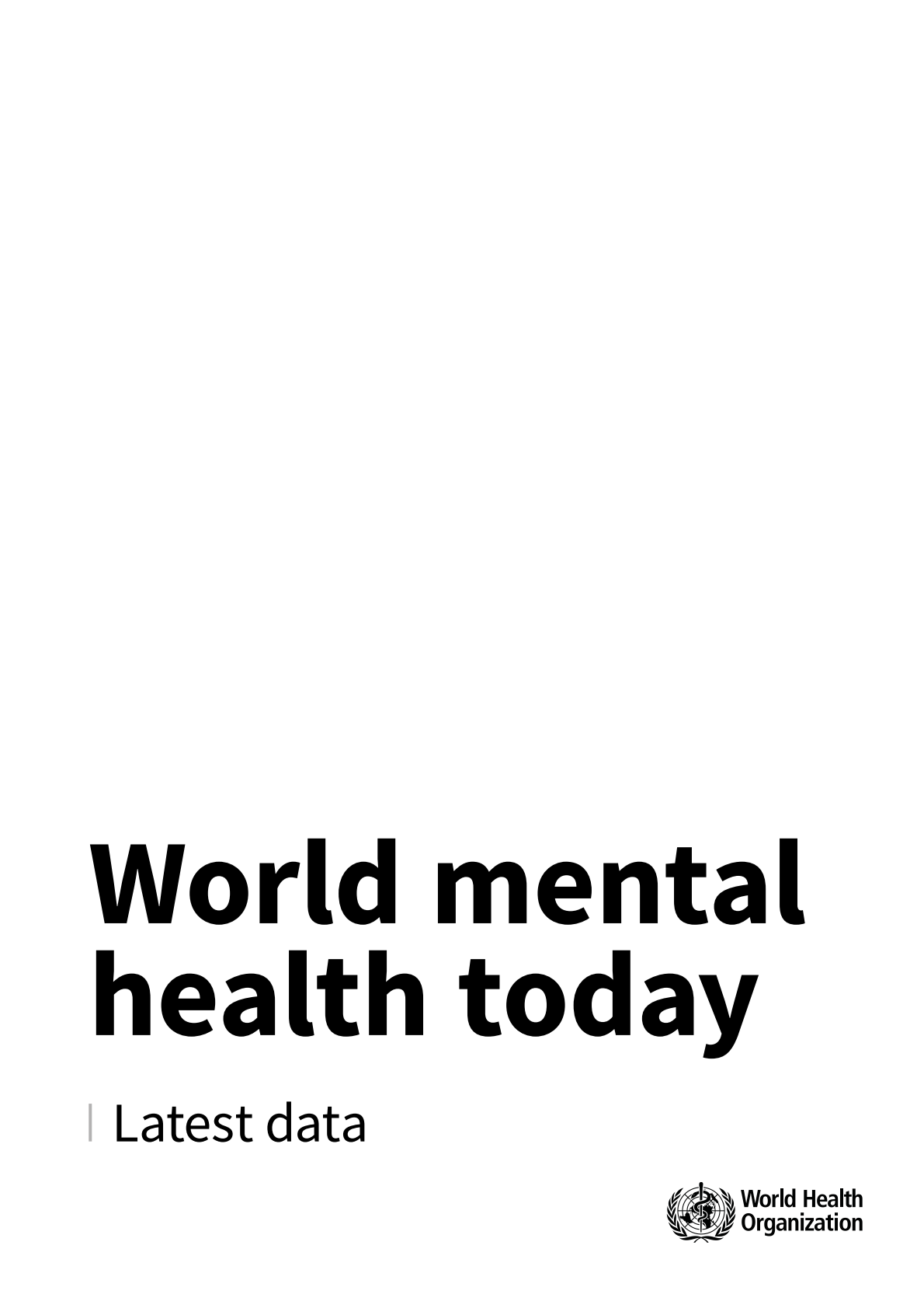 WHO世界卫生组织：2025年世界心理健康现状：最新数据报告（英文版） 第3页