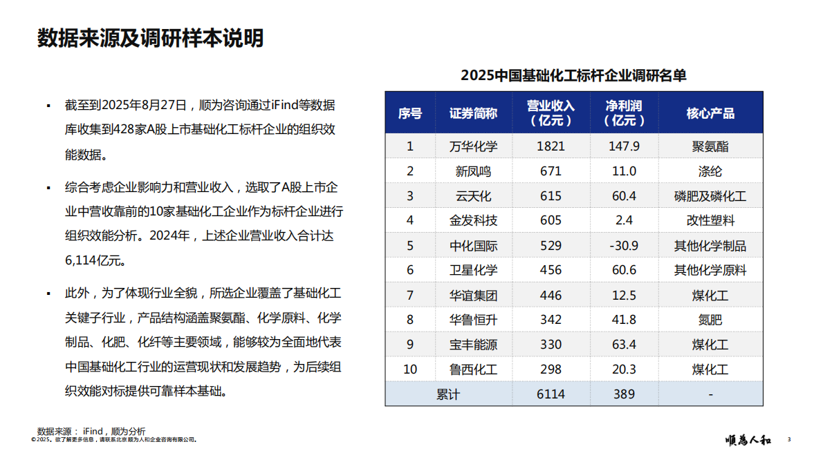 顺为人和：2025年基础化工标杆企业组织效能报告 第3页