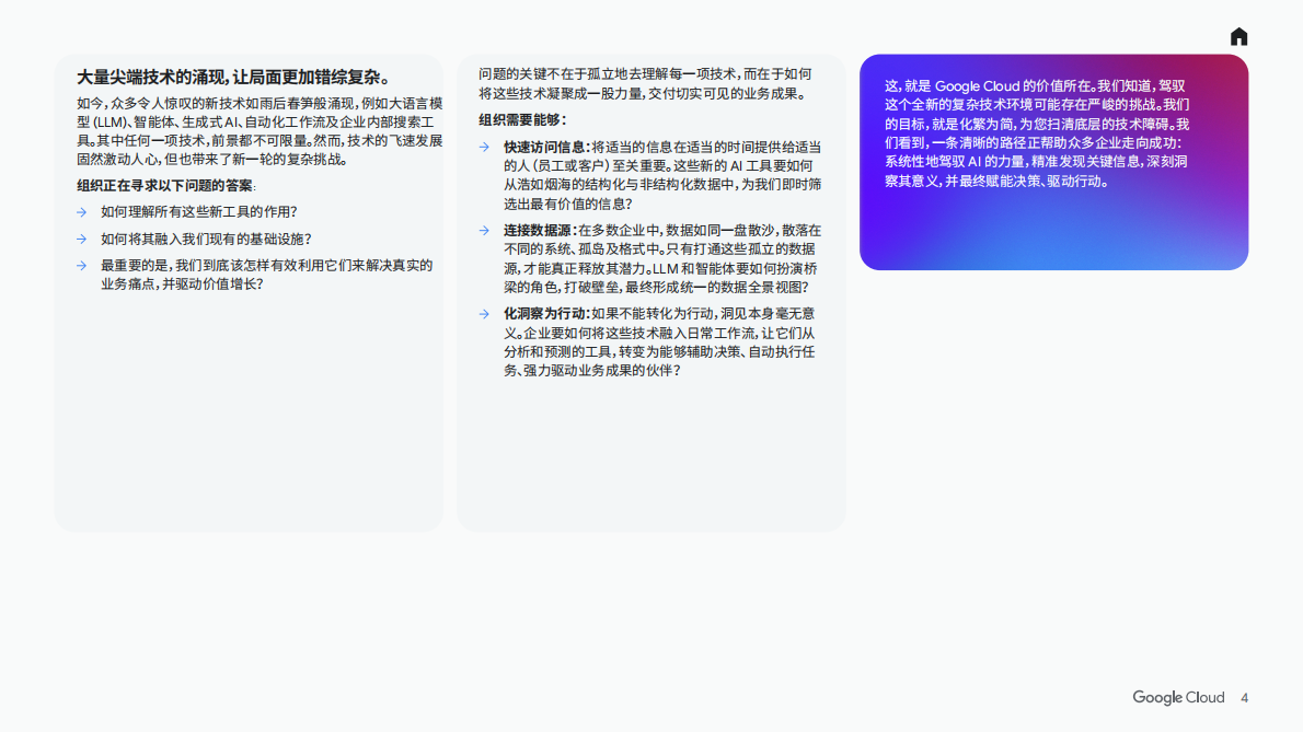 谷歌云：2025年智能体时代：重塑企业未来-电信白皮书 第4页