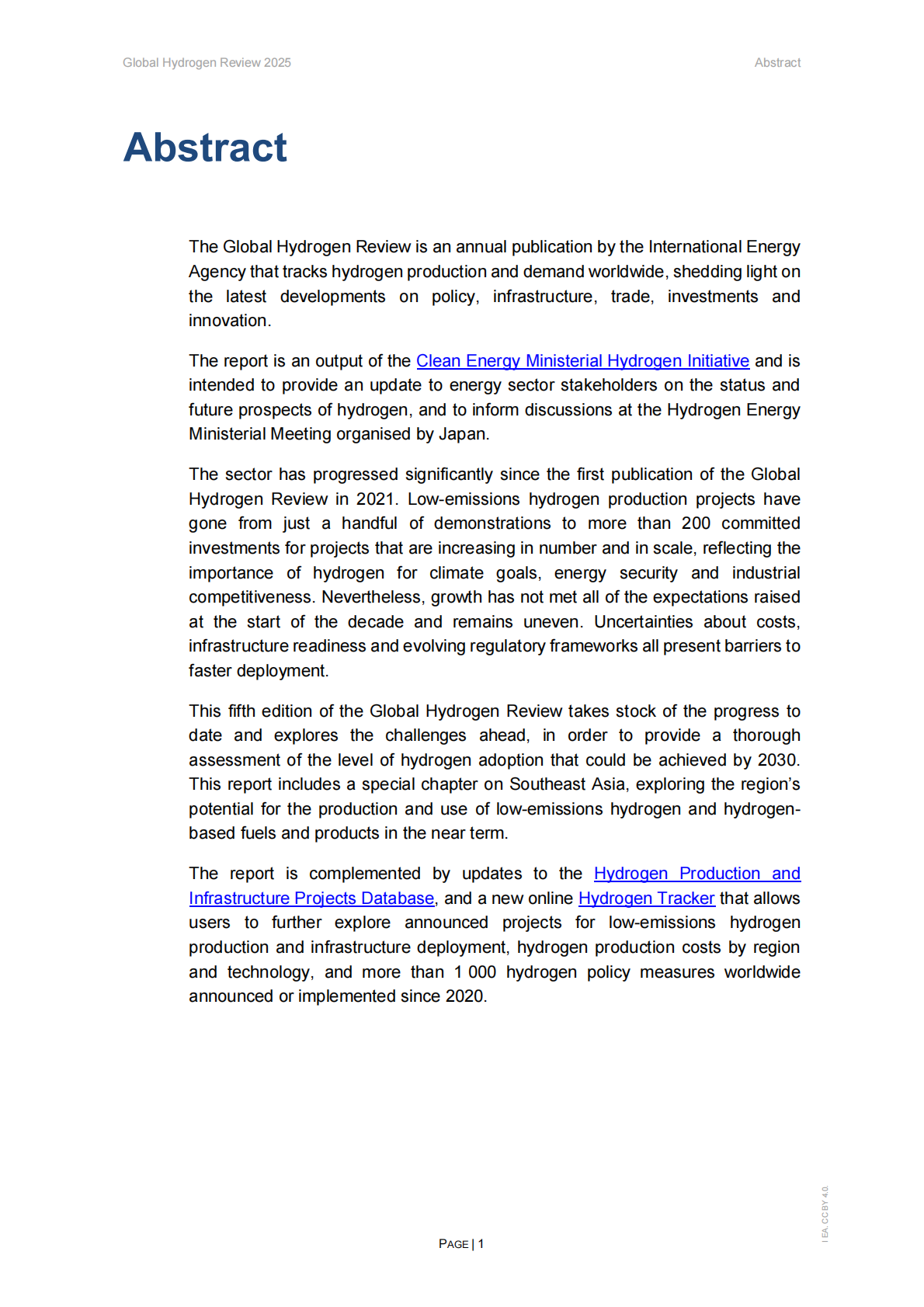 国际能源署IEA：2025年全球氢能回顾报告（英文版） 第3页