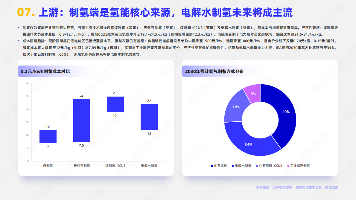 嘉世咨询：2025年中国氢能行业简析报告 第8页