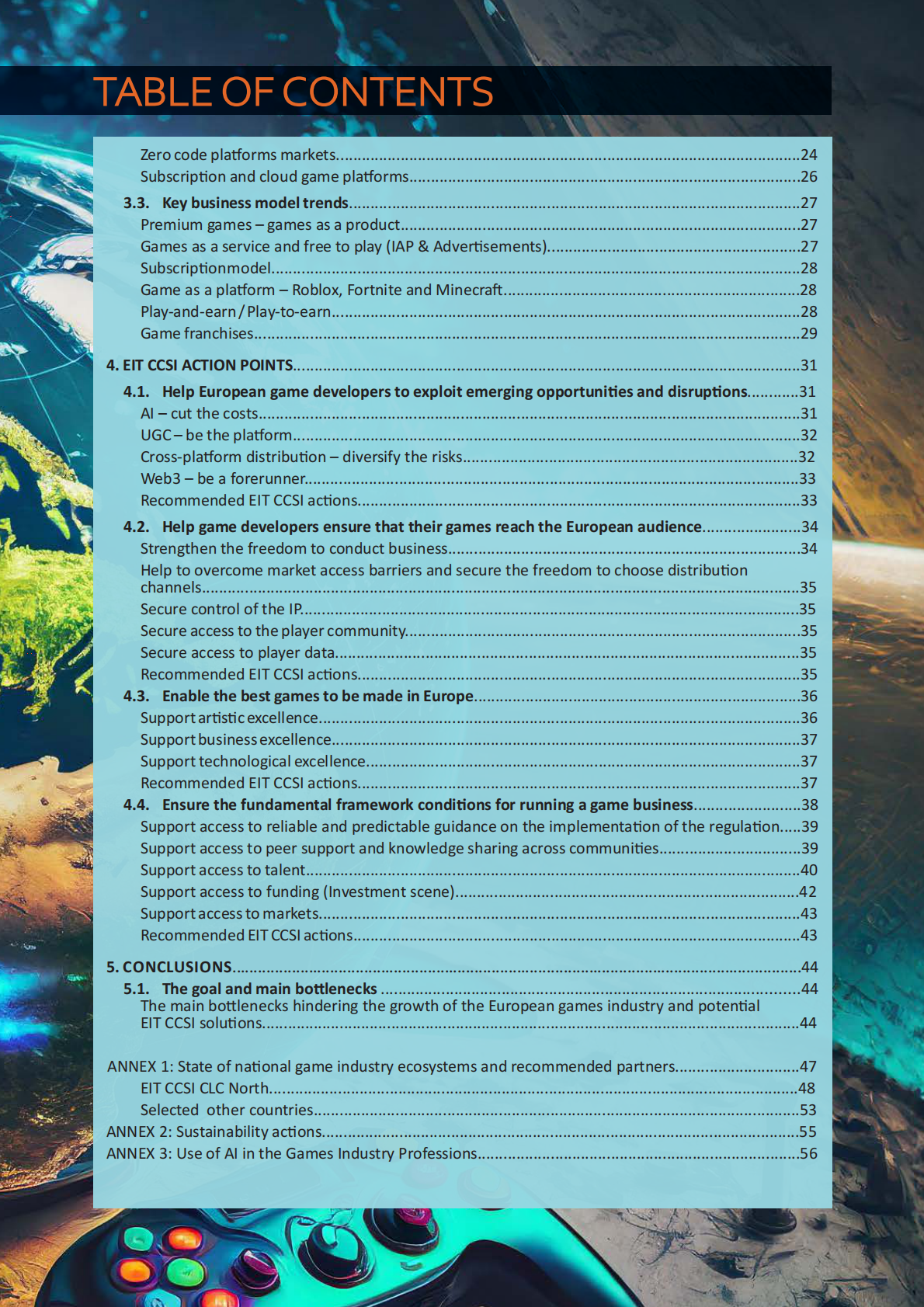 欧洲创新与技术研究院：2024年欧洲游戏产业现状及潜力全面释放路径研究报告（英文版） 第3页