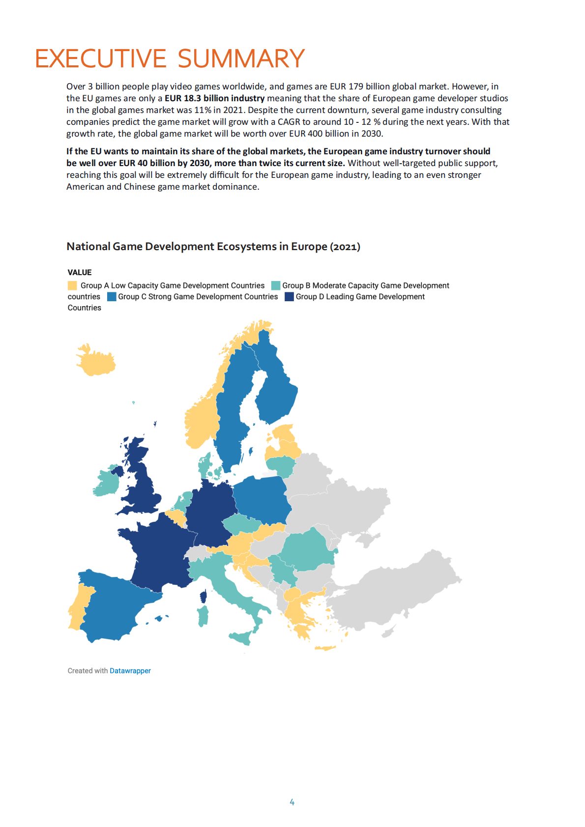 欧洲创新与技术研究院：2024年欧洲游戏产业现状及潜力全面释放路径研究报告（英文版） 第4页