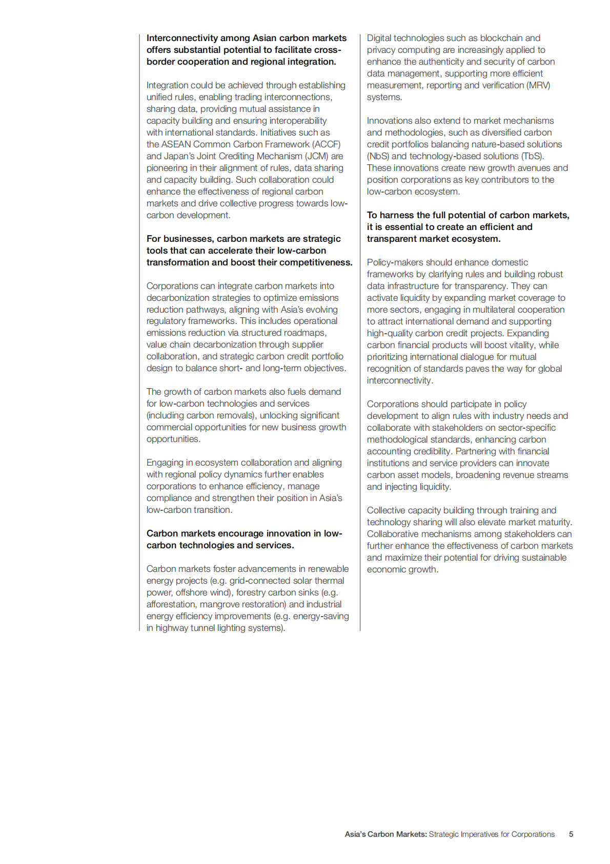 世界经济论坛：2025年亚洲碳市场：企业的战略要务报告（英文版） 第5页