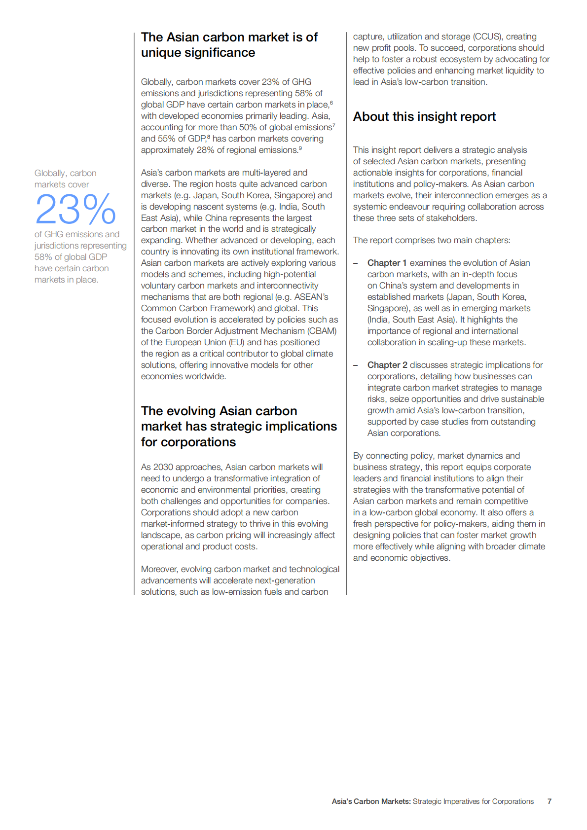世界经济论坛：2025年亚洲碳市场：企业的战略要务报告（英文版） 第7页
