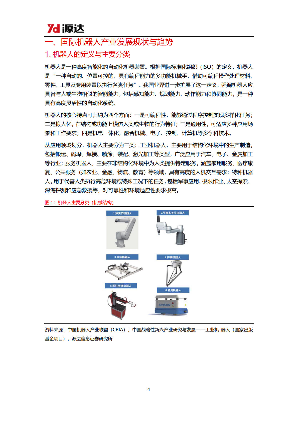 源达信息：机器人行业研究：技术创新与市场共振，机器人产业商业化进程提速 第4页