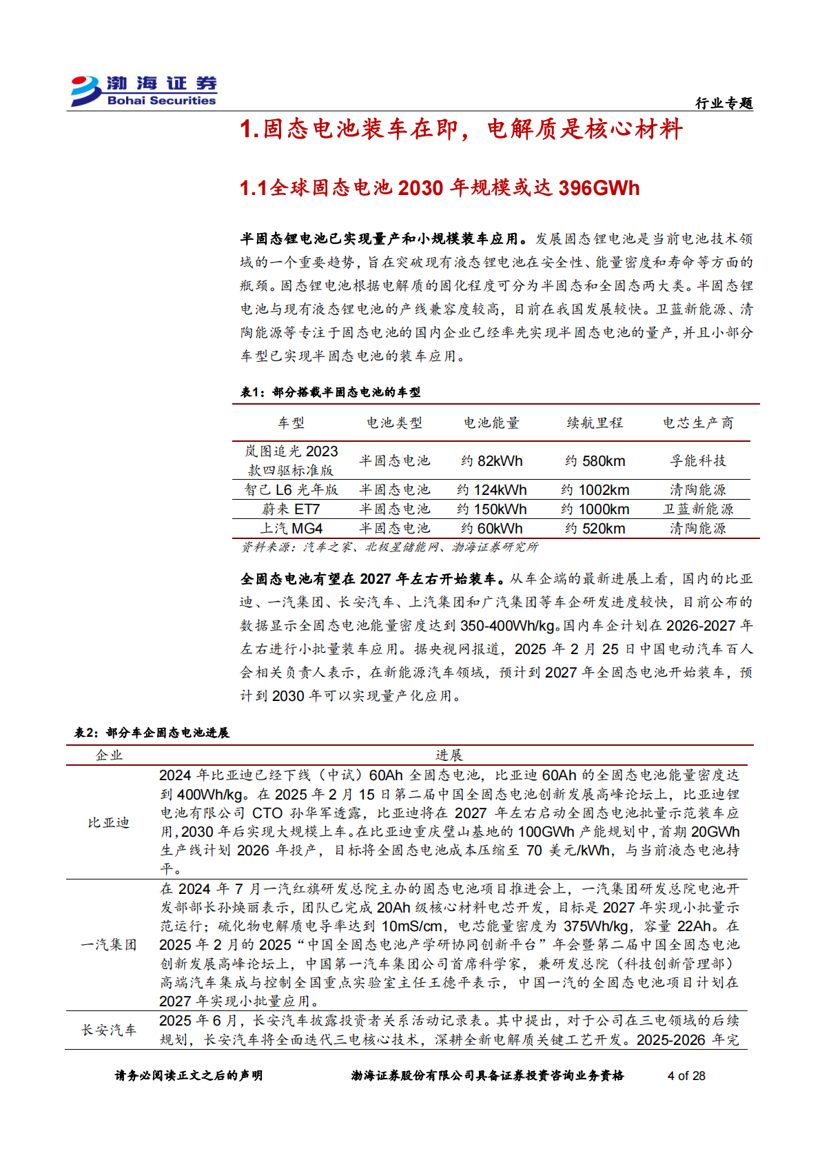 渤海证券-固态电池材料行业专题报告：固态电池引领产业变革，核心金属迎来需求新机-250916 第4页