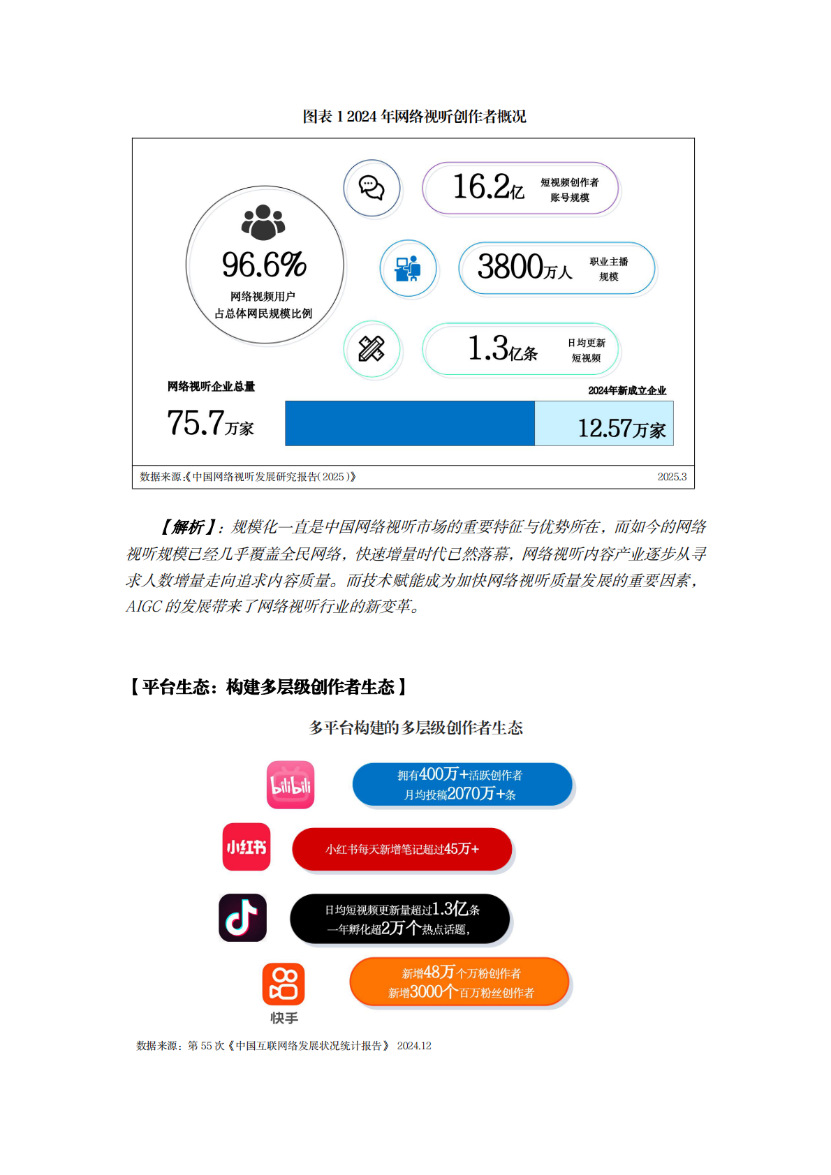 2025 年网络视听内容创作者白皮书 第2页