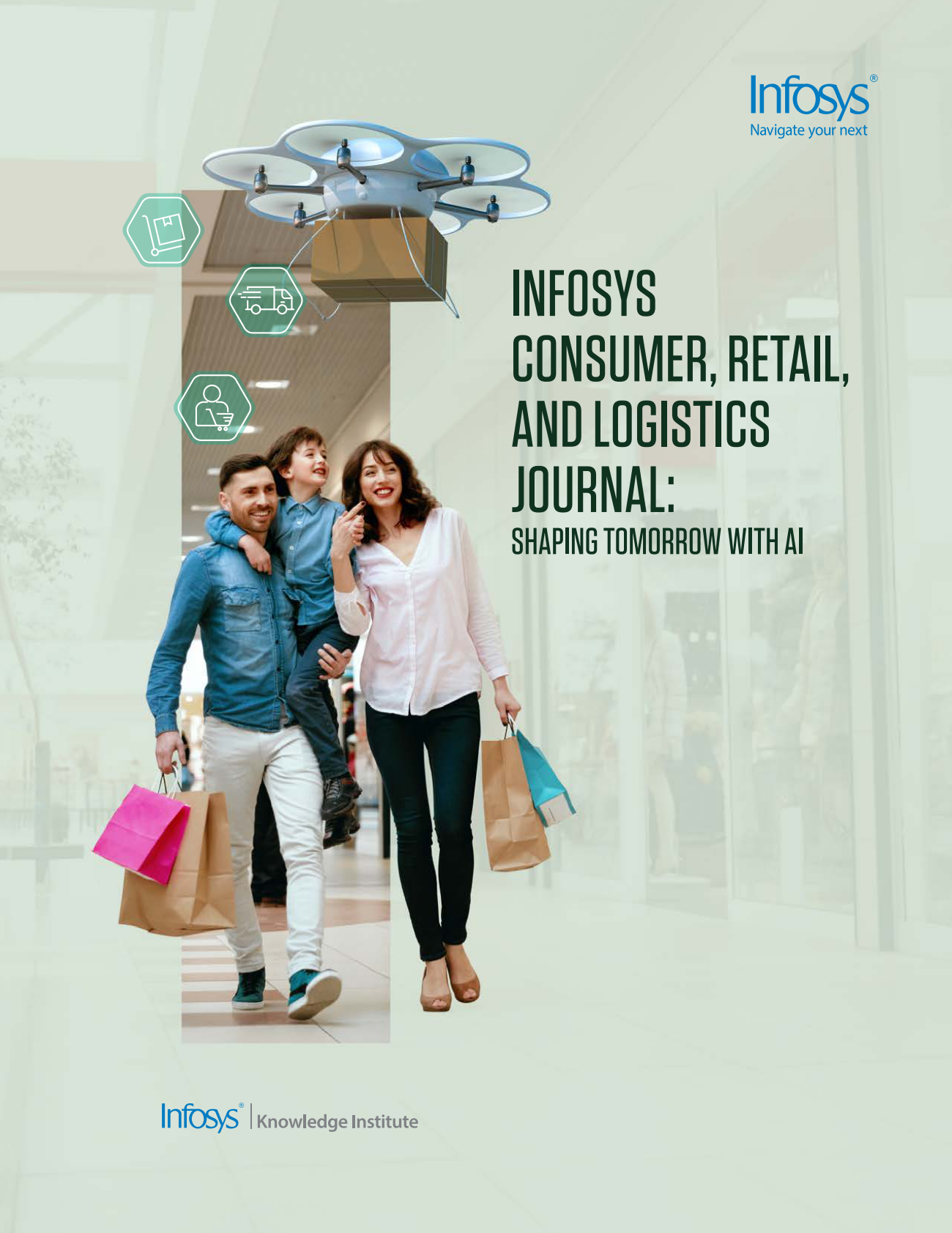 印孚瑟斯Infosys：2025年信息、零售和物流杂志：用人工智能塑造未来报告（英文版） 第1页
