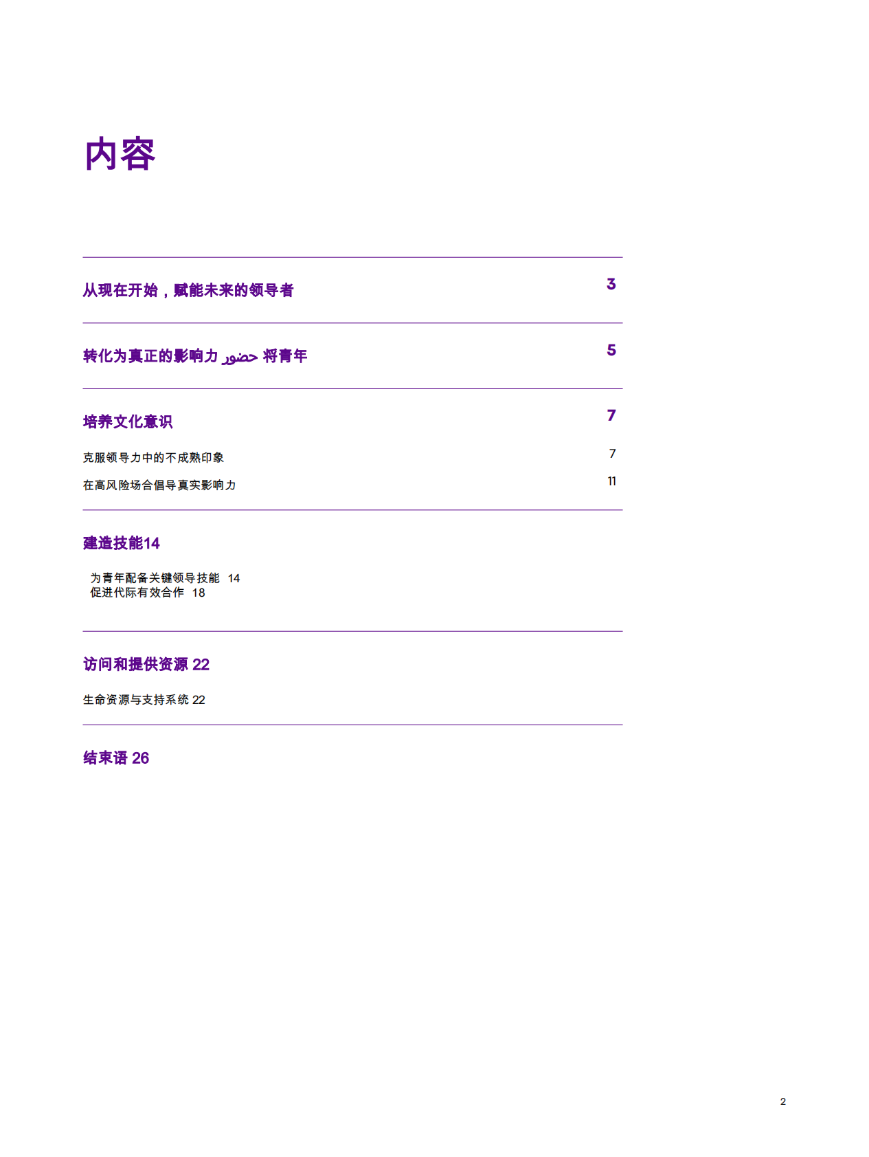 为成功而装备：青年领导者决策角色的工具与策略 第2页