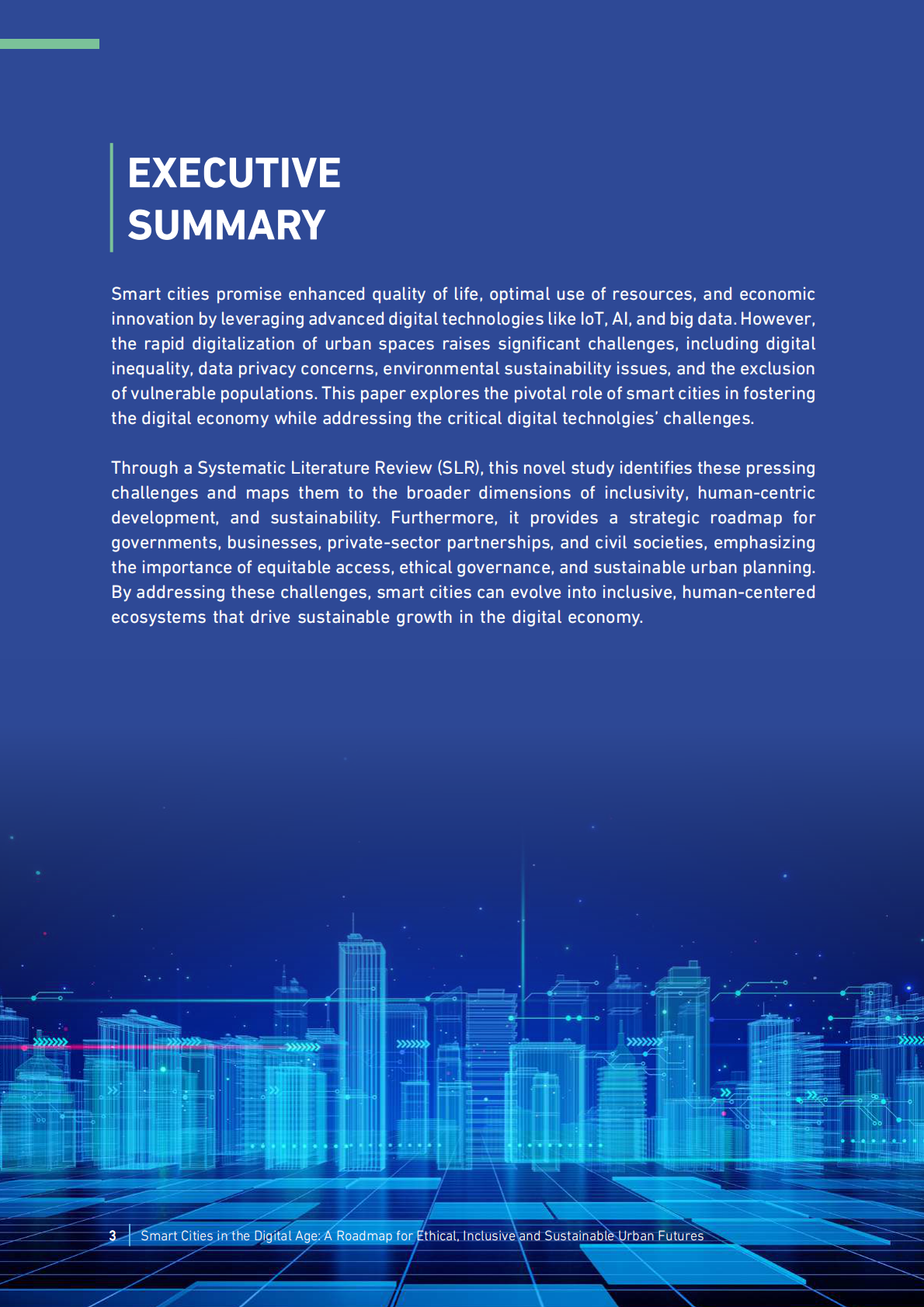 DCO数字合作组织：2025年数字时代的智慧城市：伦理、包容和可持续城市未来的路线图（英文版） 第3页