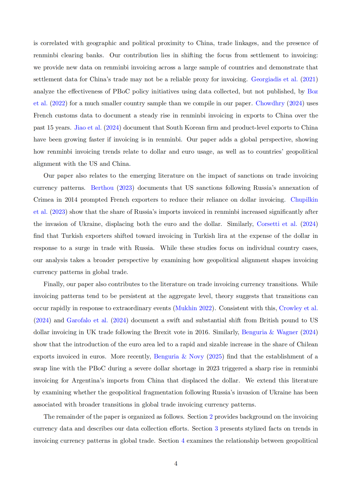 国际货币基金组织：世界经济碎片化背景下全球贸易中的发票货币模式（英文版） 第8页