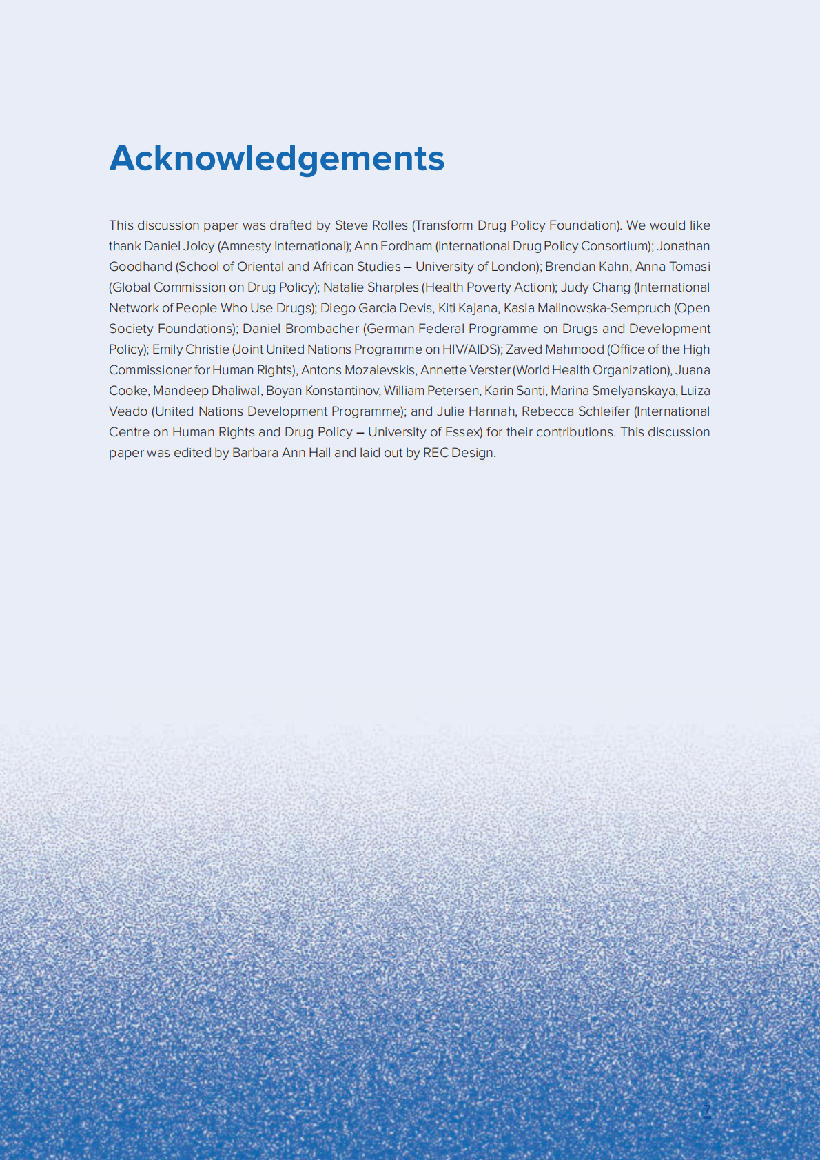 联合国开发计划署UNDP：2025年药物政策的发展维度：评估新挑战、发现机遇和解决新问题报告（英文版） 第7页