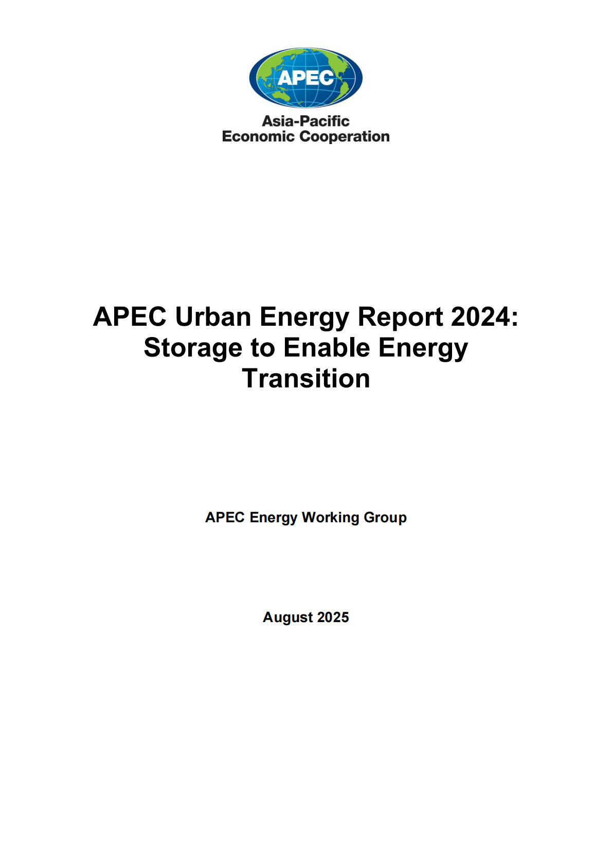 亚太经合组织（APEC）：2024年城市能源报告：储能赋能能源转型（英文版） 第3页