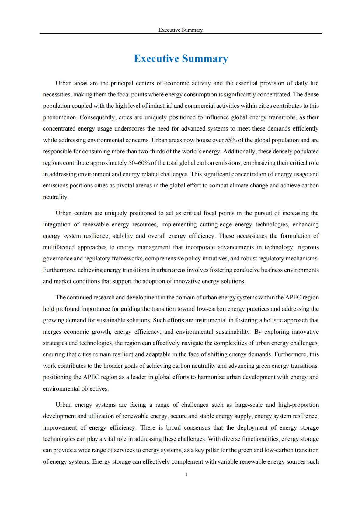 亚太经合组织（APEC）：2024年城市能源报告：储能赋能能源转型（英文版） 第6页
