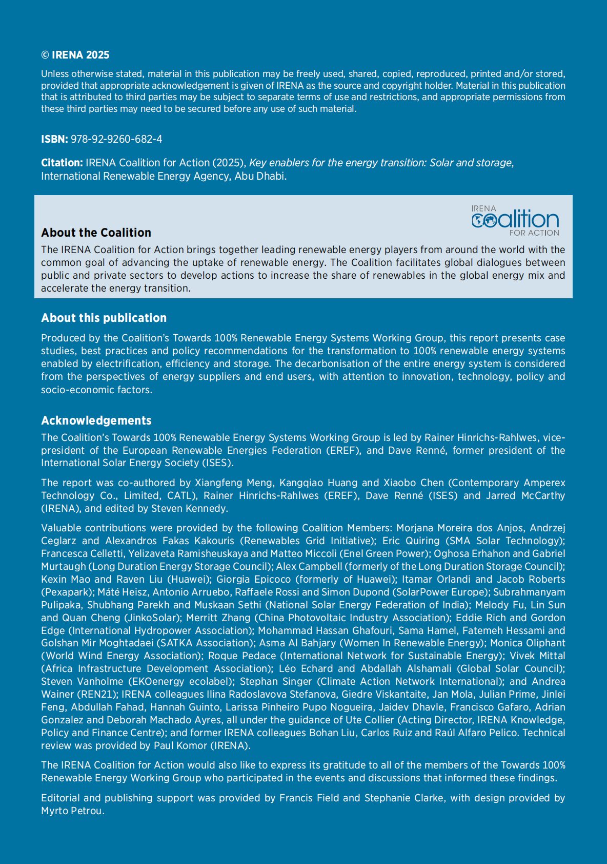 IRENA国际可再生能源署：2025年光伏与储能助力能源转型手册（英文版） 第2页
