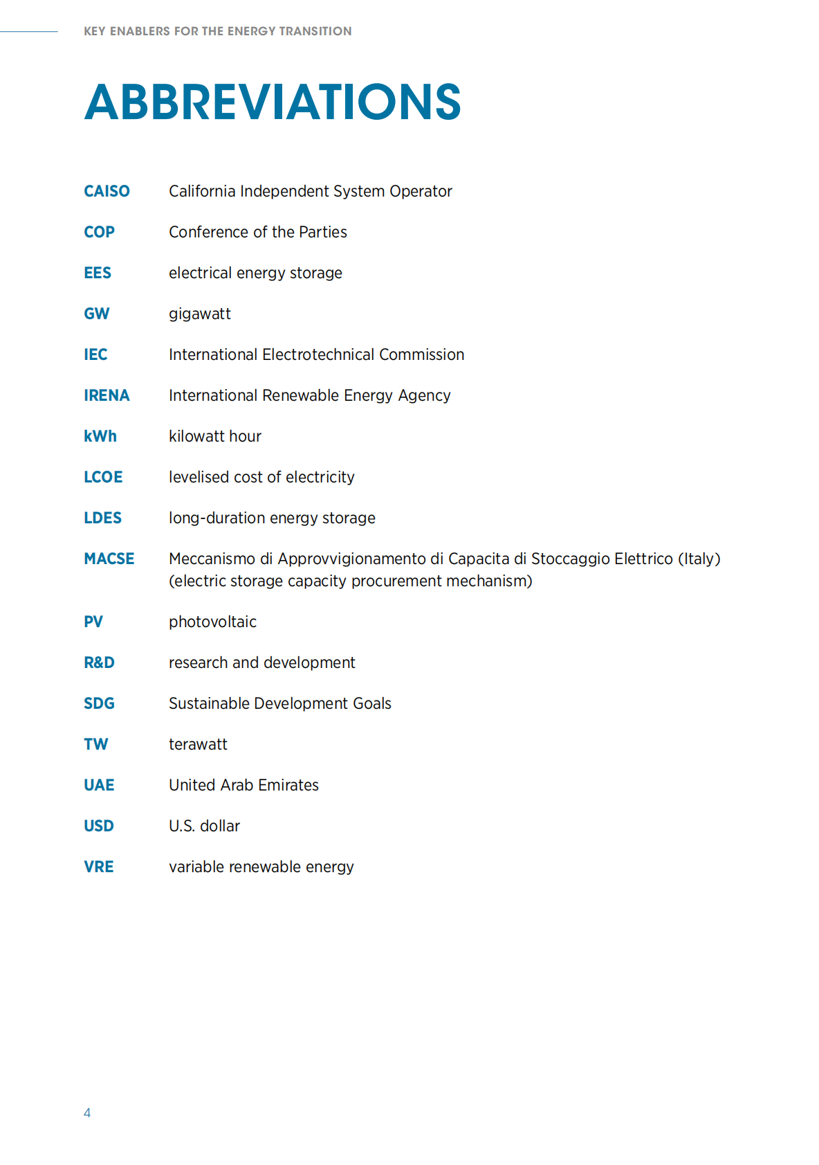 IRENA国际可再生能源署：2025年光伏与储能助力能源转型手册（英文版） 第4页
