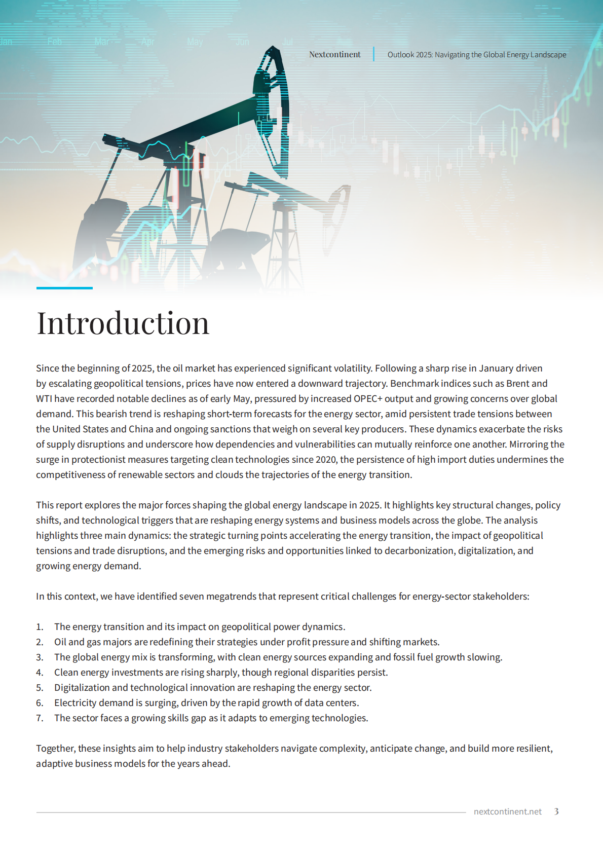 Nextcontinent：2025年展望：驾驭全球能源格局研究报告（英文版） 第3页