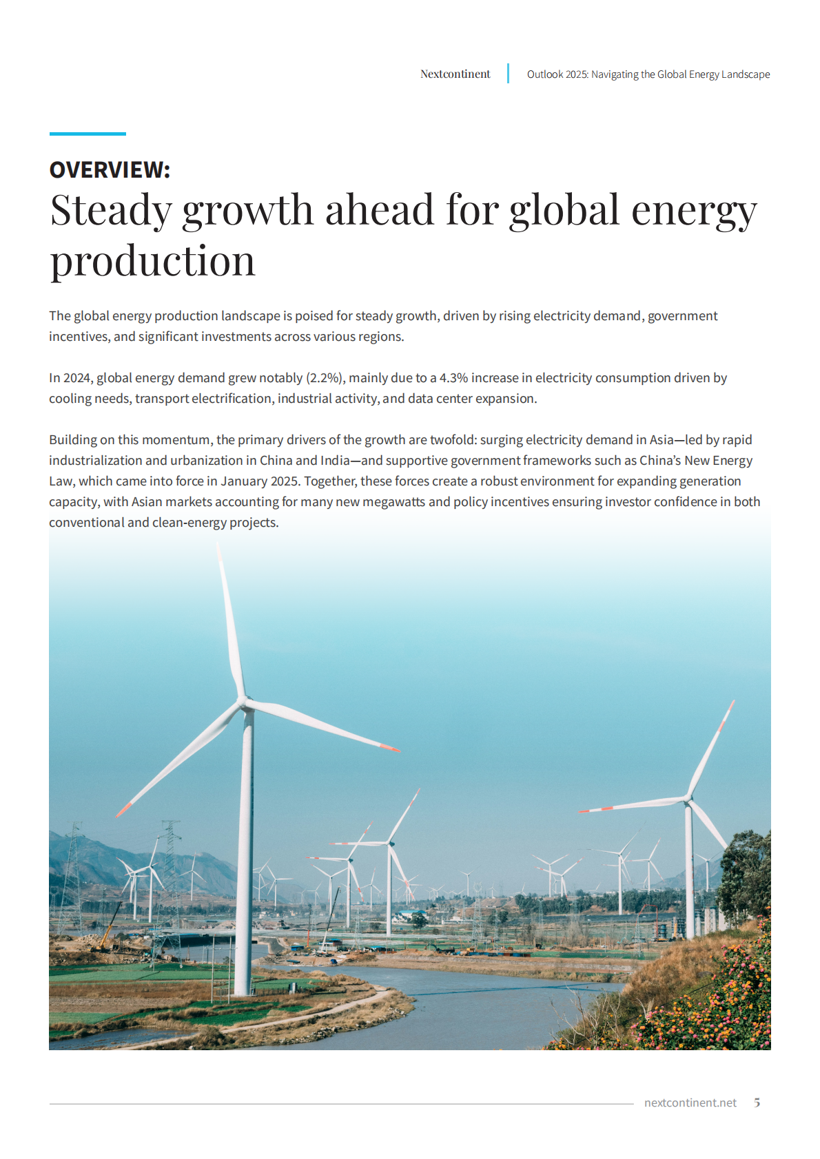 Nextcontinent：2025年展望：驾驭全球能源格局研究报告（英文版） 第5页