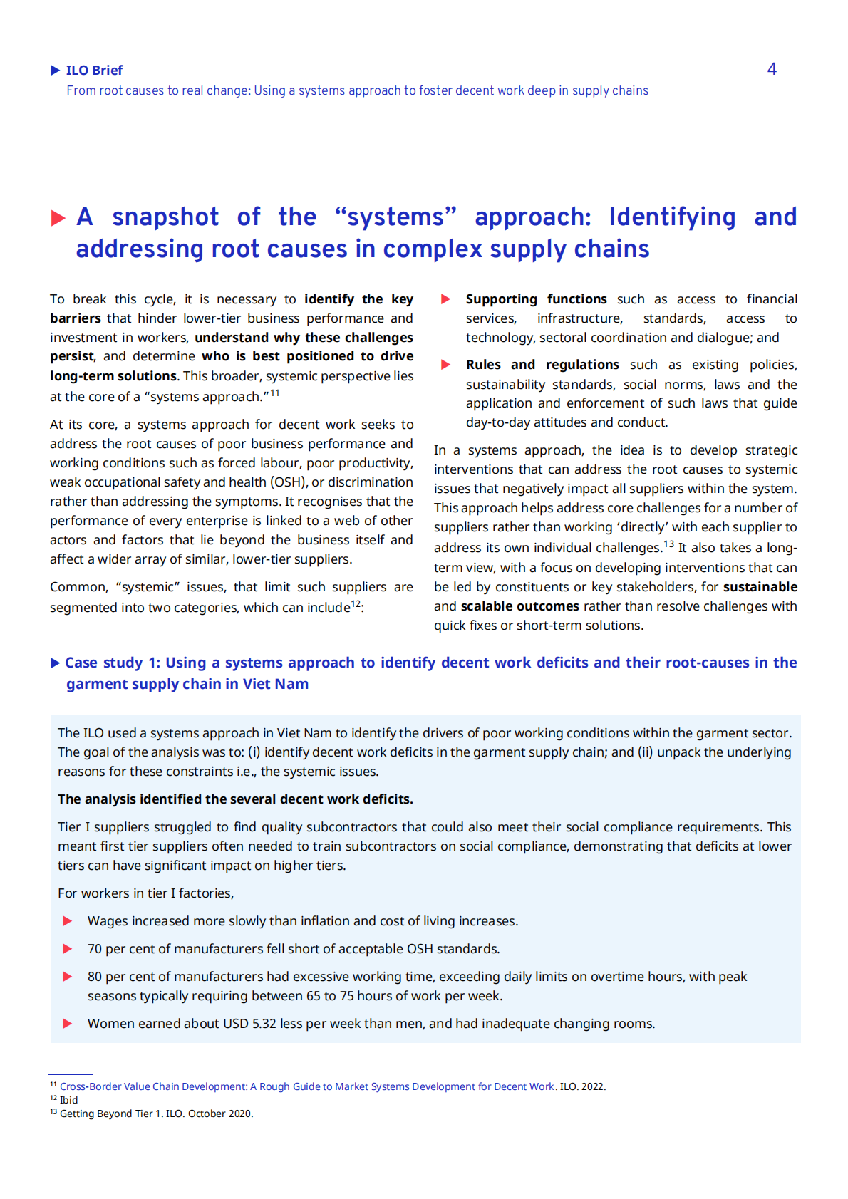 从根源到实质变革_运用系统方法深化供应链体面劳动（英文） 第4页