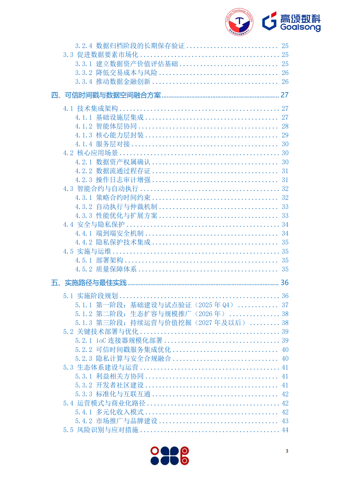 高颂数科&信任发布：2025年可信时间戳数据空间应用白皮书 第3页