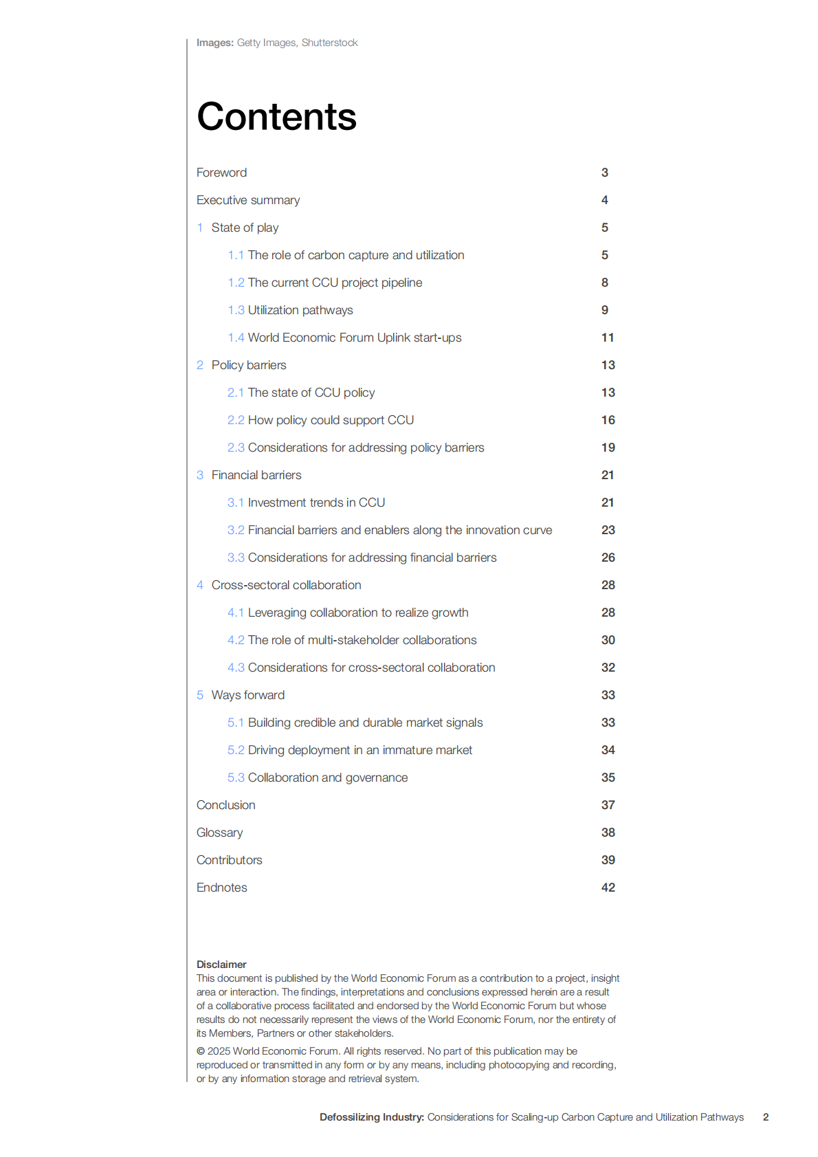 世界经济论坛：2025年脱碳工业：扩大碳捕获和利用途径的考虑报告（英文版） 第2页