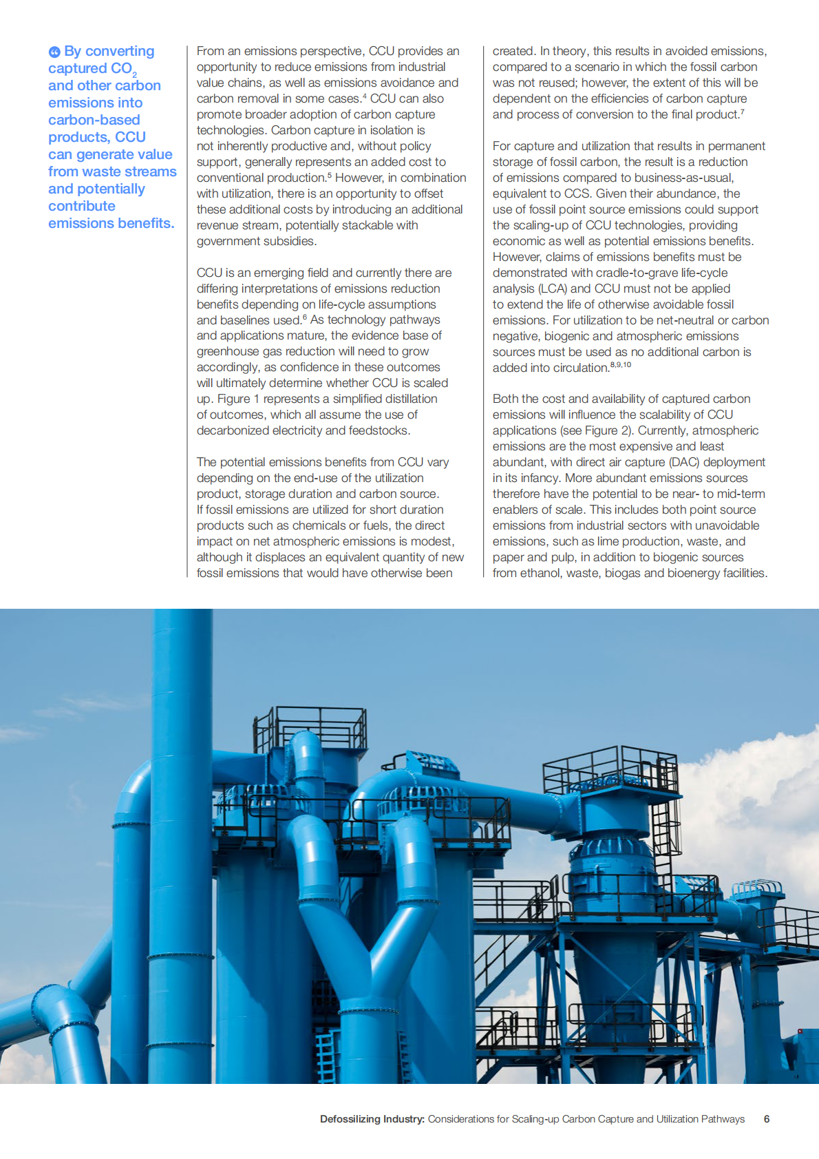 世界经济论坛：2025年脱碳工业：扩大碳捕获和利用途径的考虑报告（英文版） 第6页