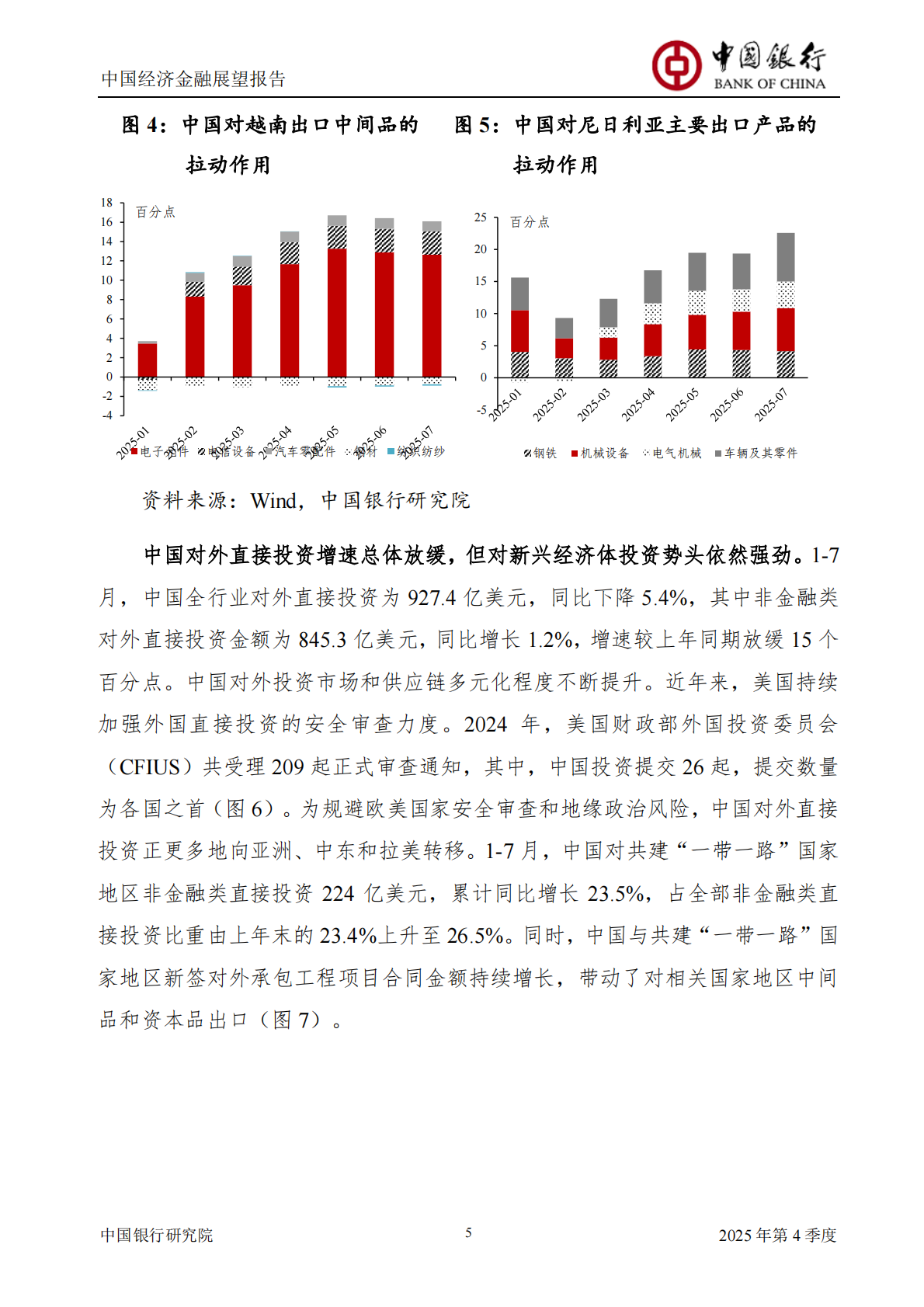 中国银行研究院：中国银行中国经济金融展望报告（2025年第4季度）：增长动能有所转弱，需加大政策力度以应对未来不确定性 第7页