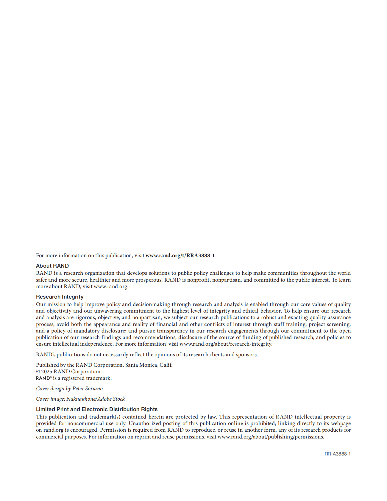 Rand兰德：2025年AI应用与行业转型：对医疗、金融服务、气候与能源及交通领域的影响报告（英文版） 第2页