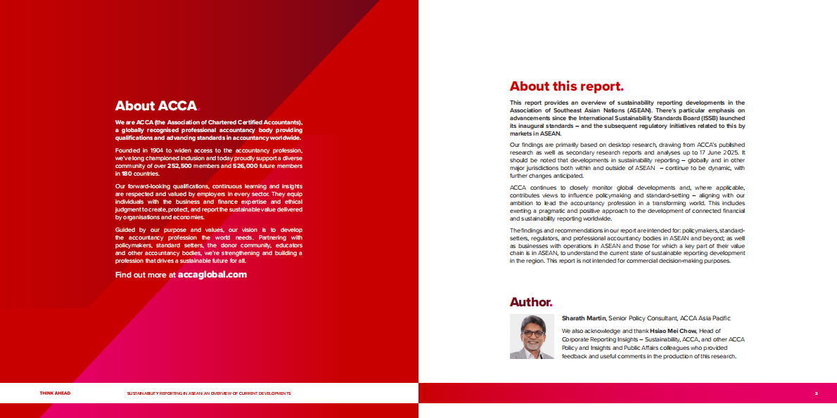 ACCA：2025年东盟可持续发展报告（英文版） 第2页