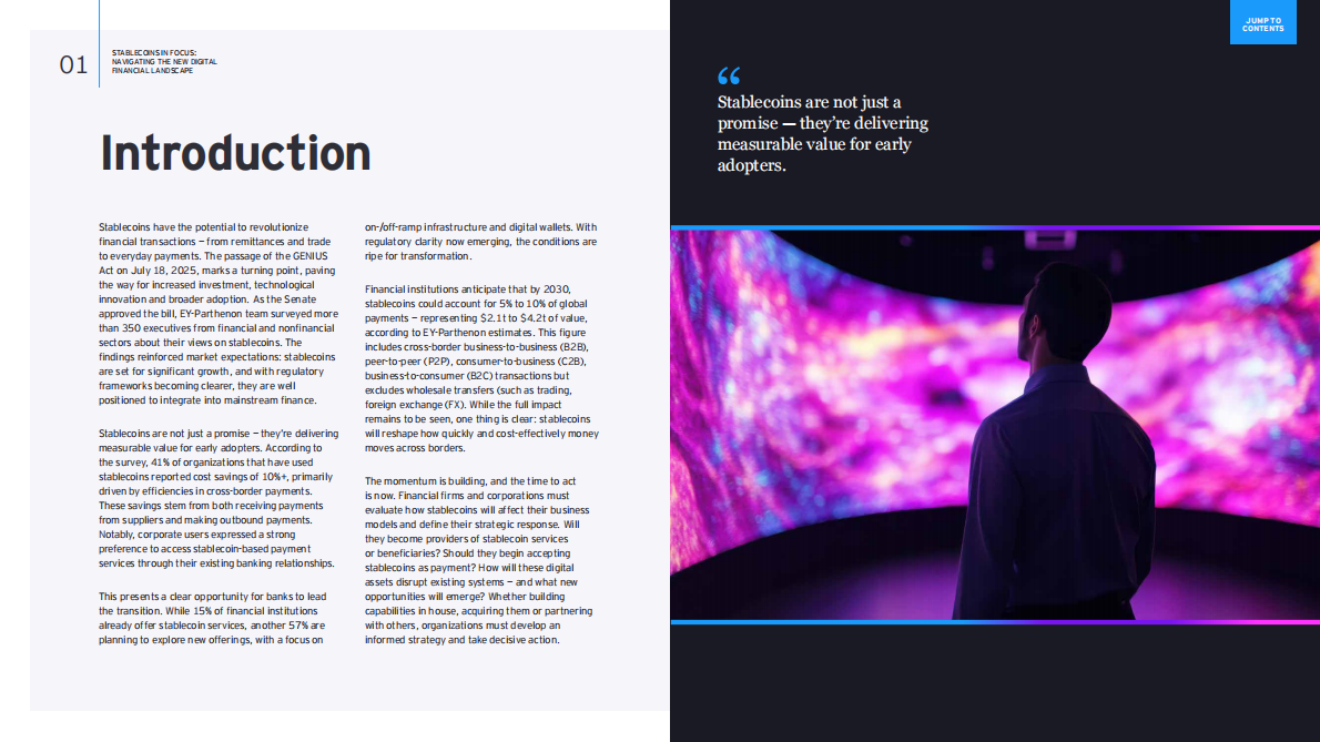 EY安永：2025年稳定币聚焦：驾驭新数字金融格局研究报告（英文版） 第3页