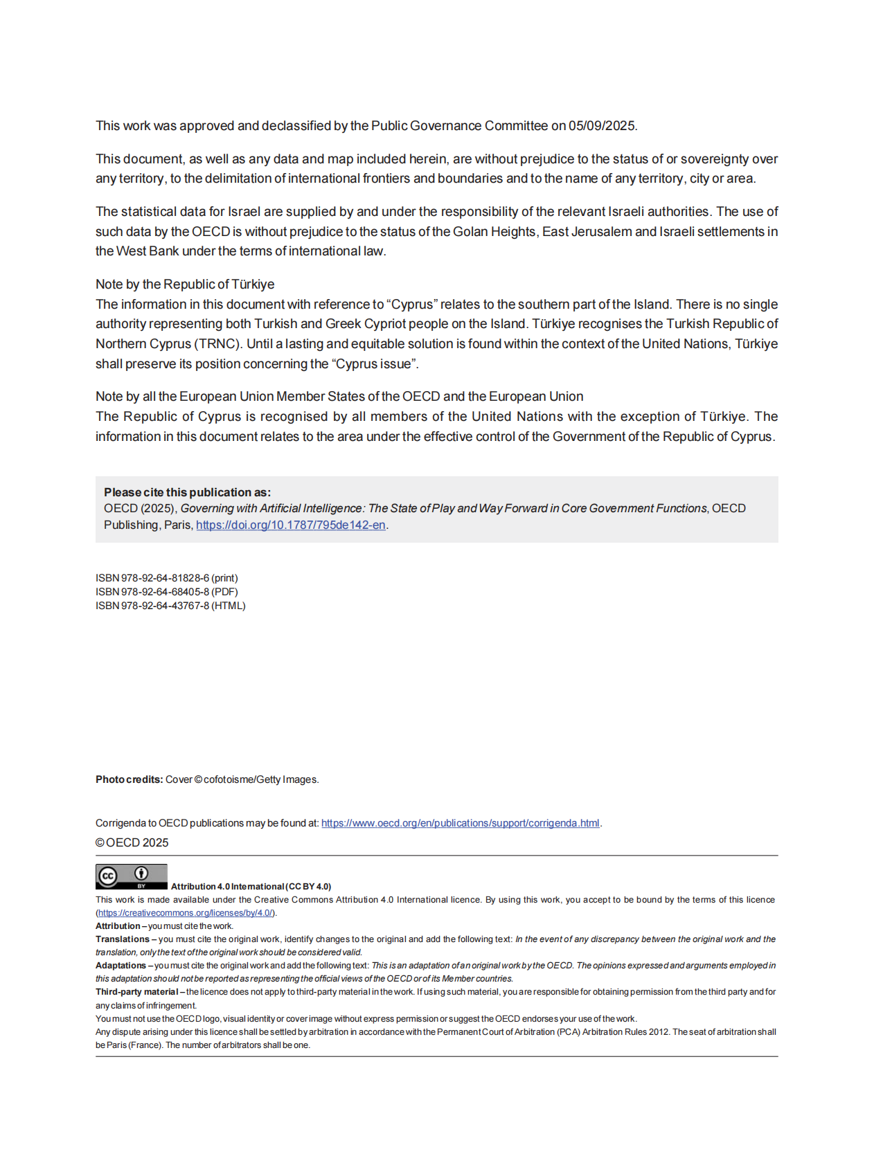 OECD经合组织：2025年AI赋能治理：核心政府职能的现状与未来研究报告（英文版） 第4页