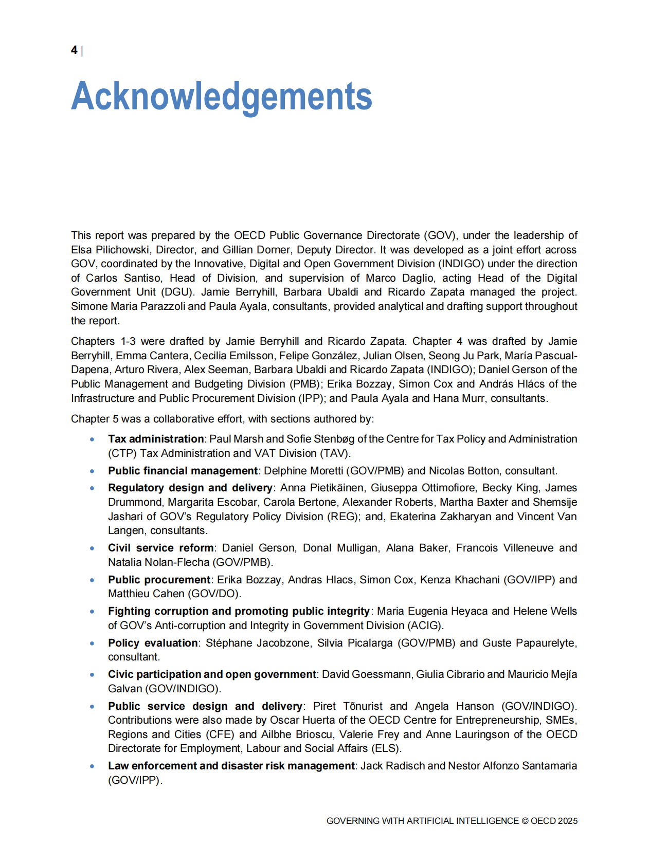 OECD经合组织：2025年AI赋能治理：核心政府职能的现状与未来研究报告（英文版） 第6页