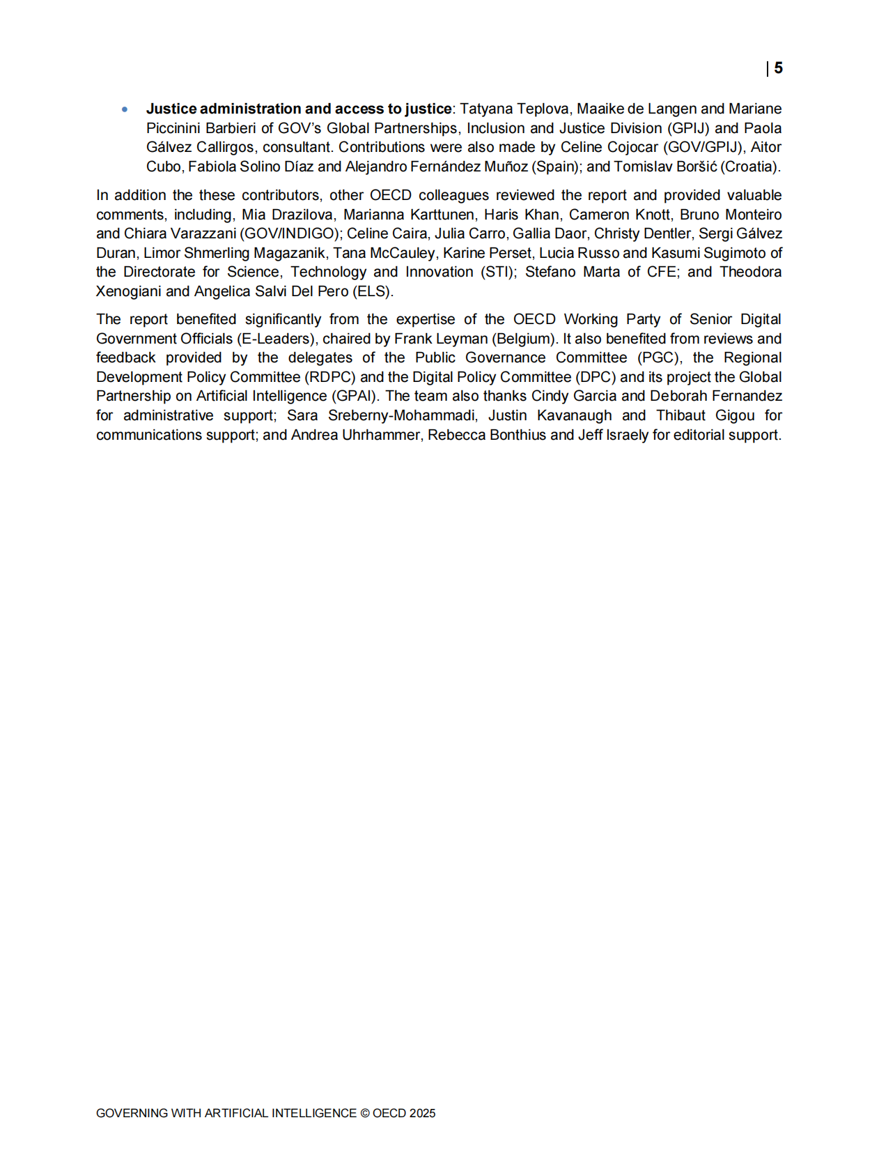 OECD经合组织：2025年AI赋能治理：核心政府职能的现状与未来研究报告（英文版） 第7页