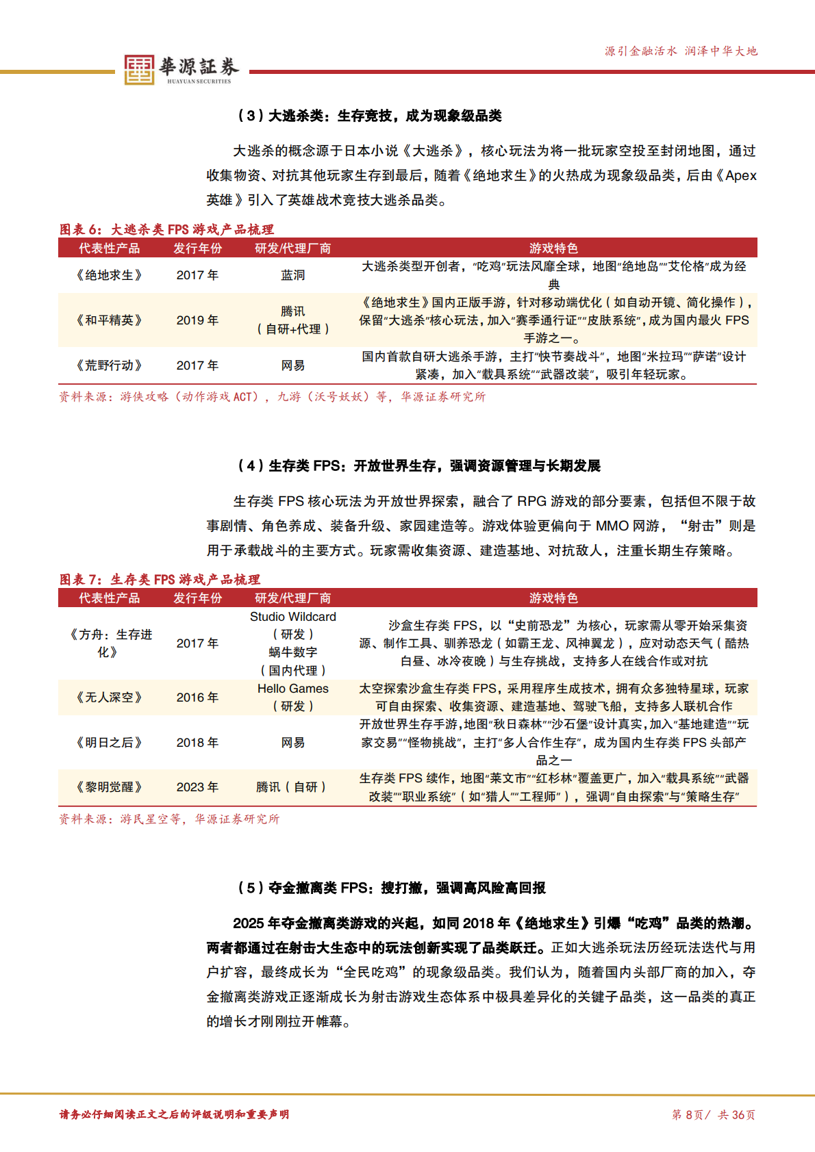 华源证券：理解腾讯系列报告（一）：《三角洲行动》看长青游戏的潜质 第8页